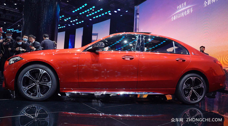 神似“小S级”？ 全新一代国产奔驰C级长轴版造型更激进