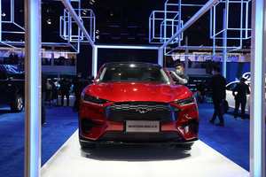2021上海车展 | 轴距超Model Y 国产Mustang Mach-E亮相