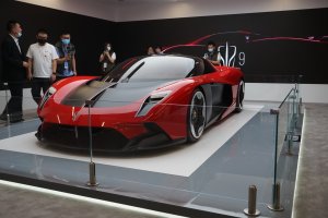 2021上海车展丨搭4.0T V8发动机 红旗S9超跑量产版国内首发