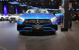 2021上海车展实拍：新款梅赛德斯-奔驰CLS