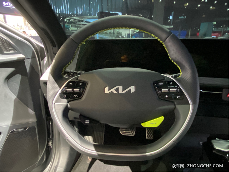 2021上海车展实拍起亚ev6gt