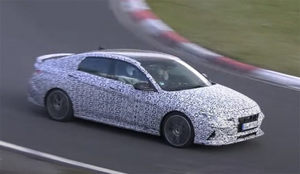 定位高性能版 全新现代伊兰特N路试谍照曝光 有望年内亮相