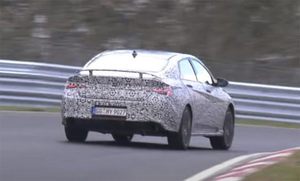 定位高性能版 全新现代伊兰特N路试谍照曝光 有望年内亮相