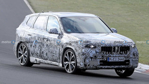 全新宝马X1赛道测试谍照曝光 正在进行操控性调校