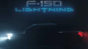 福特F-150 LIGHTNING预告图曝光 5月19日在美国东部发布