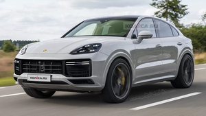 最新家族式设计 新款保时捷Cayenne Coupe渲染图曝光 有望今年内亮相