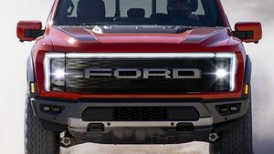 硬派越野气息加持 福特F-150 Lightning猛禽渲染图曝光