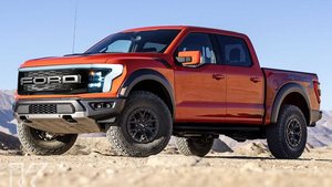 硬派越野气息加持 福特F-150 Lightning猛禽渲染图曝光