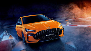 新款名爵6 PRO最新官图 采用全新气泡橙涂装