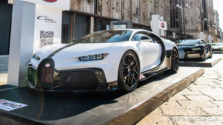 布加迪chiron super sport实拍 售价近2500万/限量9台