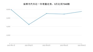 5月淄博市汽车销量情况如何? 宏光MINI EV排名第一(2021年)