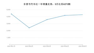 东营市5月汽车销量数据发布 本田XR-V排名第一(2021年)