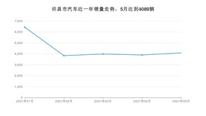 许昌市5月汽车销量数据发布 宏光MINI EV排名第一(2021年)