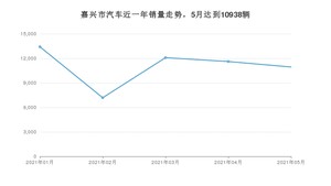 5月嘉兴市汽车销量数据统计 宏光MINI EV排名第一(2021年)