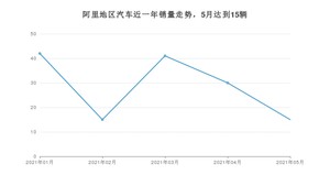 阿里地区5月汽车销量 北京BJ40排名第一(2021年)