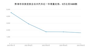 黔南布依族苗族自治州5月汽车销量数据发布 宏光MINI EV排名第一(2021年)
