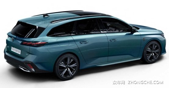 2022标致308sw首次亮相全新设计语言