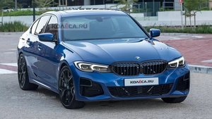 融入最新家族式设计 新款宝马3系渲染图曝光 或将于2022年亮相