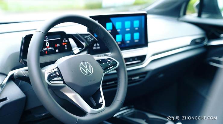 20万价格续航550公里 大众ID.4 CROZZ比特斯拉还香！