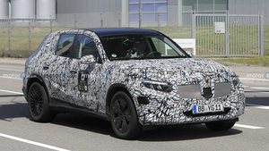 或标配48V轻混系统 全新奔驰GLC最新谍照曝光 有望于2022年首发