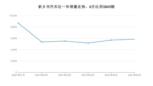 6月新乡市汽车销量情况如何? 宏光MINI EV排名第一(2021年)