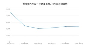 南阳市6月汽车销量统计 宏光MINI EV排名第一(2021年)