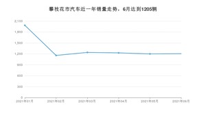 攀枝花市6月汽车销量统计 长安CS75排名第一(2021年)