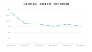玉溪市6月汽车销量数据发布 宏光MINI EV排名第一(2021年)