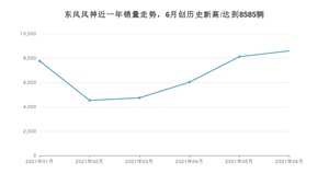 6月东风风神销量情况如何? 众车网权威发布(2021年)