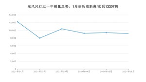 6月东风风行销量怎么样? 众车网权威发布(2021年)