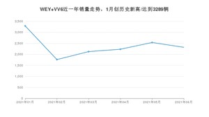 2021年6月WEY VV6销量如何？ 在SUV中排名怎么样？