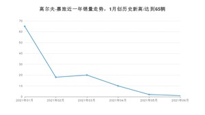 2021年6月大众高尔夫·嘉旅销量多少？ 全国销量分布如何？