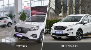 长安CS75和BEIJING-EX3哪个更值得入手？看完这篇对比就明白了