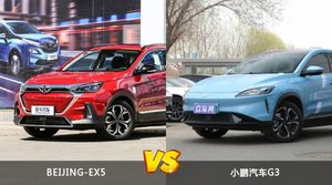 BEIJING-EX5和小鹏汽车G3怎么选？这份全方位对比告诉你