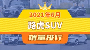 2021年6月路虎SUV销量排行榜，揽胜极光夺得冠军，第二名差距也太大了 