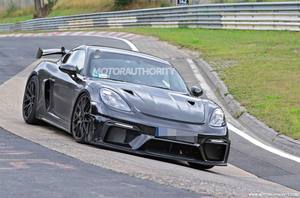 赛道利器 保时捷718 Cayman GT4 RS谍照曝光 有望今年内亮相