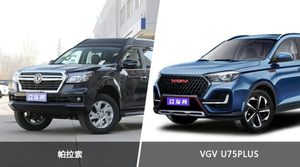 帕拉索和VGV U75PLUS怎么选？ 参数/优惠/销量/口碑全面对比