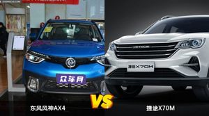 东风风神AX4和捷途X70M选哪个？ 看完这份全面对比就不纠结了