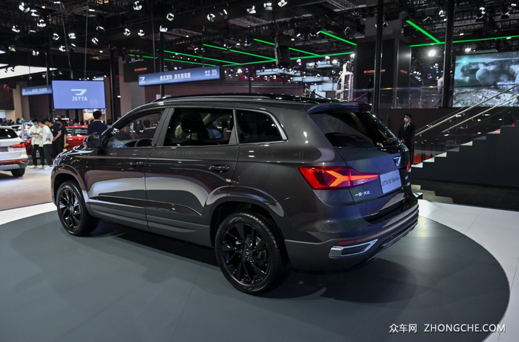 全车黑化处理捷达vs7黑锋版正式上市1268万起售