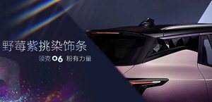 全新车身配色 瞄准女性消费者 领克06粉色力量版官图曝光