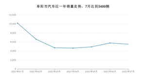 7月阜阳市汽车销量情况如何? 宏光MINI EV排名第一(2021年)
