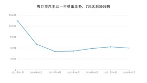 周口市7月汽车销量统计 宏光MINI EV排名第一(2021年)