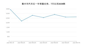 衢州市7月汽车销量 宏光MINI EV排名第一(2021年)