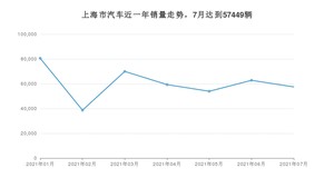上海市7月汽车销量统计 ID.4 X排名第一(2021年)