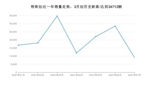 特斯拉 7月份销量怎么样? 众车网权威发布(2021年)