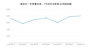 蔚来 7月份销量数据发布 同比增长124.73%(2021年)