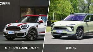 MINI JCW COUNTRYMAN和蔚来ES6哪个更值得入手？看完这篇对比就明白了