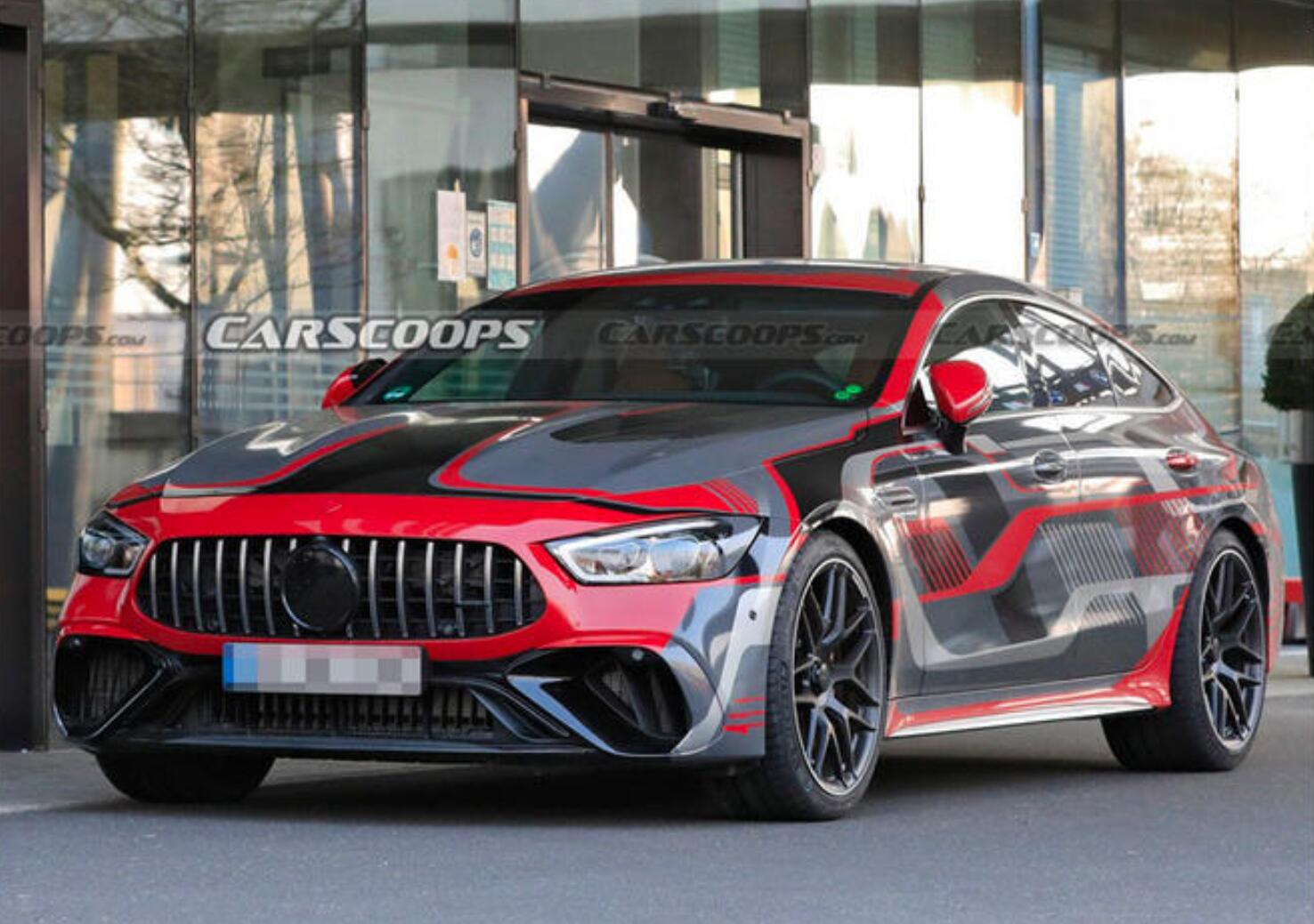 梅赛德斯-amg新款gt 73e谍照曝光 零百加速小于3秒