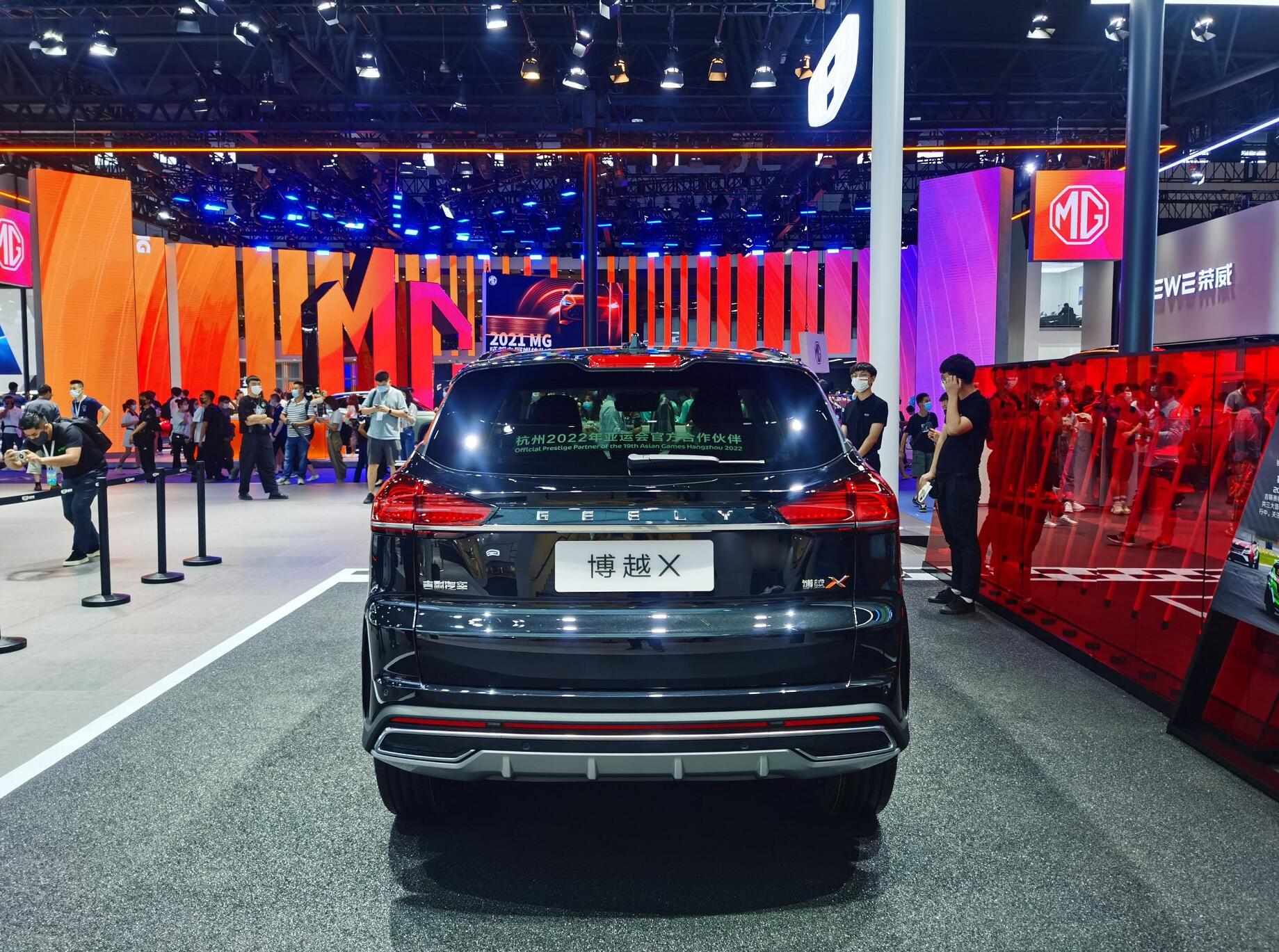 2021成都车展:吉利博越x正式亮相
