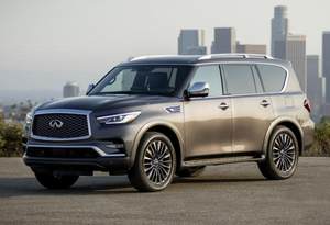 英菲尼迪新款QX80海外售价曝光 起售价约为47万人民币